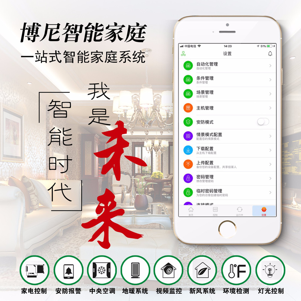 bonilink智能家居 智能家居集成系统 智能家居智慧家庭控制系统 摄像头智能锁物联网软件硬件解决方案图2