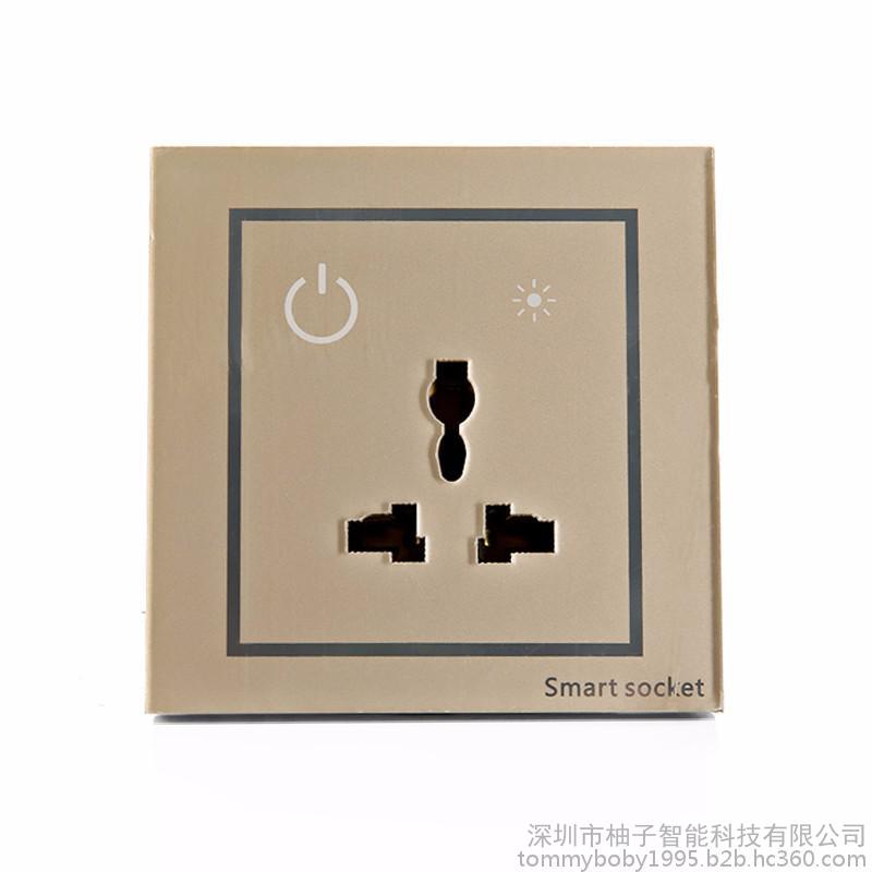 供应深圳市柚子智能家居智能插座图1