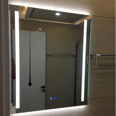 Mgonz定制时间温度浴室镜家居浴室防雾镜智能家居系统定制（招代理加盟） LED