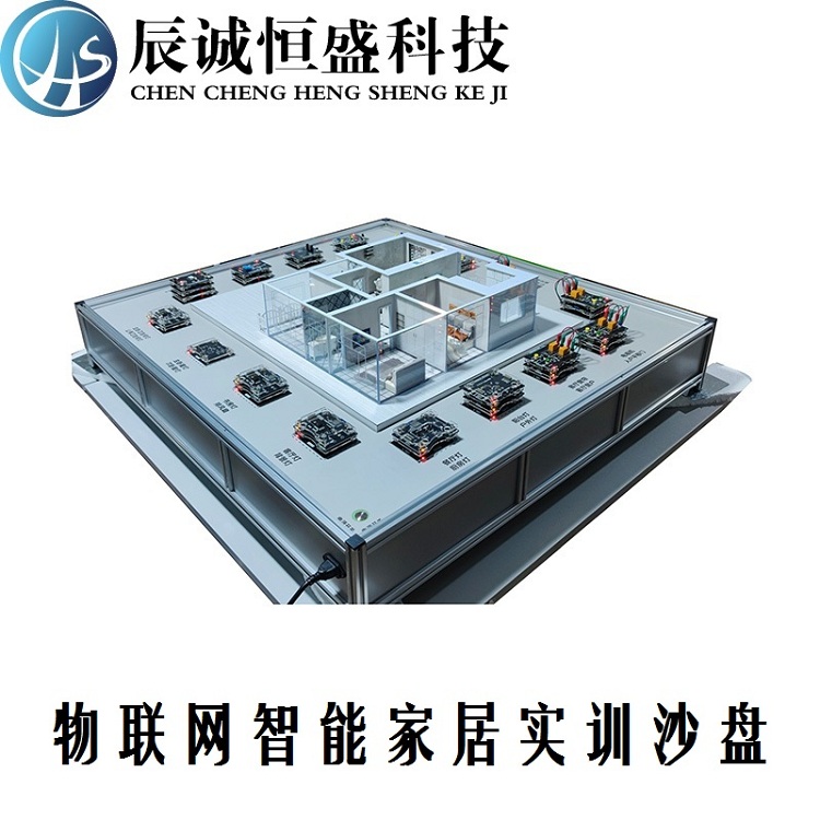 辰诚恒盛CCHS-ZNJJ 物联网智能家居实训沙盘智能家居沙盘电动门窗电动窗帘空调电视智能家居沙盘图1