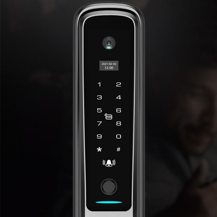 幻影●豹系列全自动智能锁智能家居指纹锁厂家图3