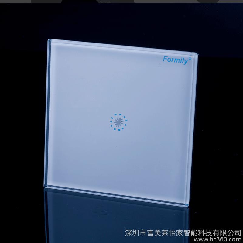 智能调光遥控智能家居开关玻璃面板开关触摸开关零火开关FA30图1