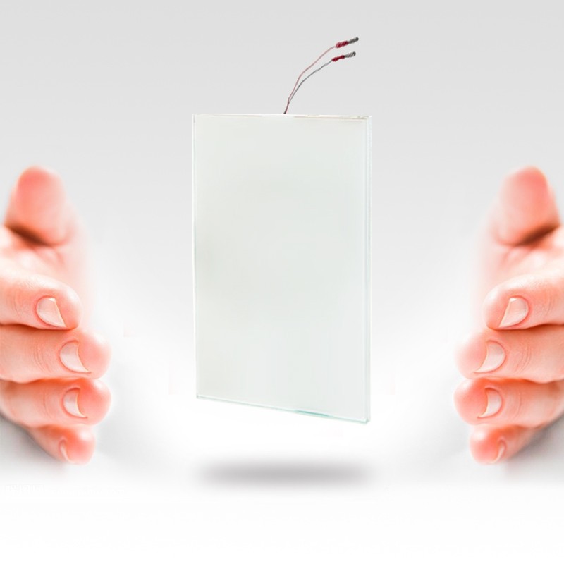 【如水实业】RS09  智能家居酒店浴室调光玻璃 通电透明　断电雾化图1