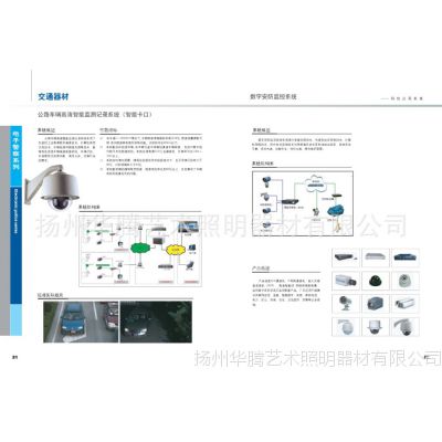 华腾公路数字安防监控系统 高清智能检测记录系统(智能卡口)