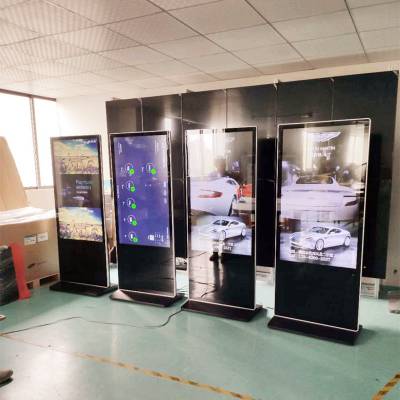 树远43/49/55/65英寸立式安卓电容网络版1080P智能超清广告机图1