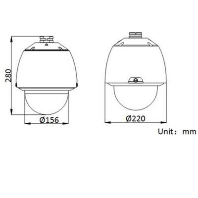 DS-2DE5423W-A(B) 海康威视400万5寸网络高清智能球机 23倍变焦非红外球机图2