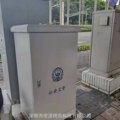 1400型落地监控智能箱 室外防水一体化智能箱 多路供电网络防雷 板材1.2不锈钢304智能箱图3