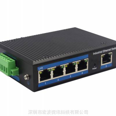 城市地下廊道信息传输用交换机 宽温导轨式工业交换机 5电口千兆工业交换机图3