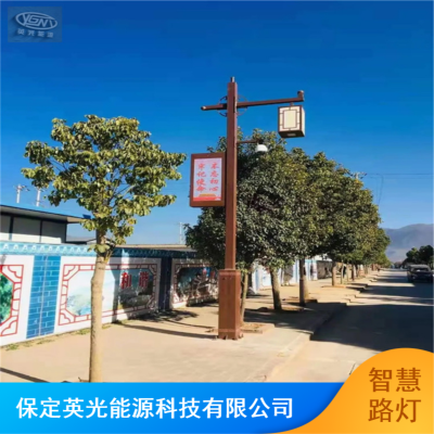 延庆环境监测多功能物联网一体化路灯 城市智慧路灯图1