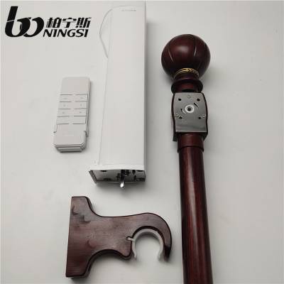 ***杜亚***家居智能电动窗帘罗马杆图3