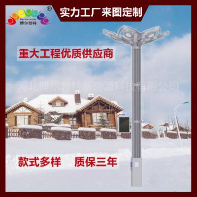 博尔勃特 城市园区5G基站多功能太阳能智慧路灯图3