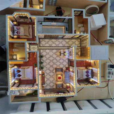 ***定制户型沙盘建筑模型智能家居模型景观沙盘图2