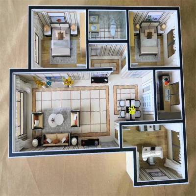 ***定制户型沙盘建筑模型智能家居模型景观沙盘图1