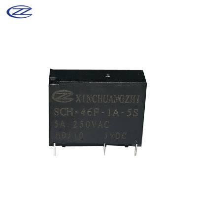 5v继电器SCH-46F-1A-5S信创智继电器替宏发HF46F/005-HS智能家居用图2