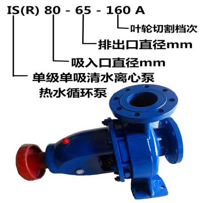 农用灌溉清水泵 升级增压大流量离心泵 城市供水无泄漏***铸铁配件中泉厂家当天发货图2