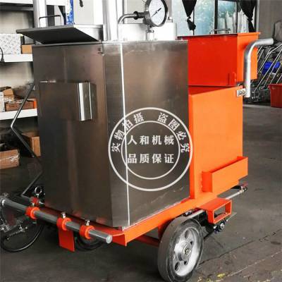 供应热熔道路交通标线机 城市路面黄线禁止线虚实线箭头指示线划线机图3