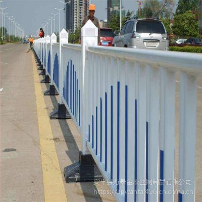 白色公路栏杆 城市公路隔离栏 市政护栏网图3