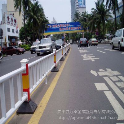 白色公路栏杆 城市公路隔离栏 市政护栏网图2