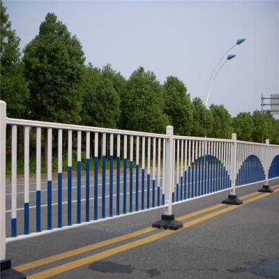 城市交通护栏 市政道路隔离护栏 厂区隔离带图3