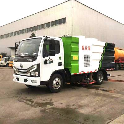 程力6吨城市道路扫地车用于路况较差的路面尘土砂石清扫图2