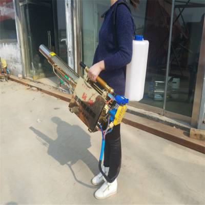 公园城市街道消毒弥雾机 背负式果园打药烟雾机报价