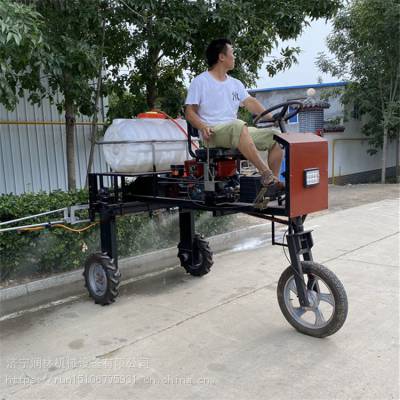 座驾式农用打药机 润林大宽幅农作物喷药机 福建城市街道消防打药机
