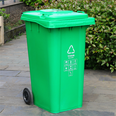 防城港塑料垃圾桶环卫垃圾桶社区城市绿化垃圾桶图2