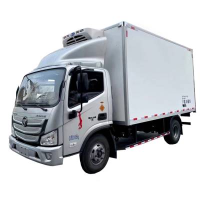 福田4.2米冷藏车 程力蓝牌疫苗冷链运输车 城市生鲜配送
