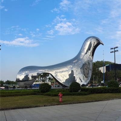 城市广场公园学校单位不锈钢雕塑不锈钢景观不锈钢造型图3