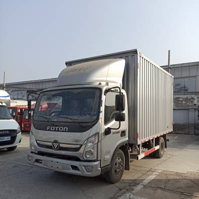 福田奥铃速运厢车报价 城市物流快递奥铃速运4米2厢车报价图2