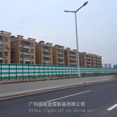 声屏障高架桥梁隔音墙城市道路隔音屏工厂机器降噪声高速公路屏障图2