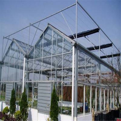 涿州市光伏农业玻璃温室大棚 龙鑫温室 智能玻璃温室大棚 阳光板玻璃温室