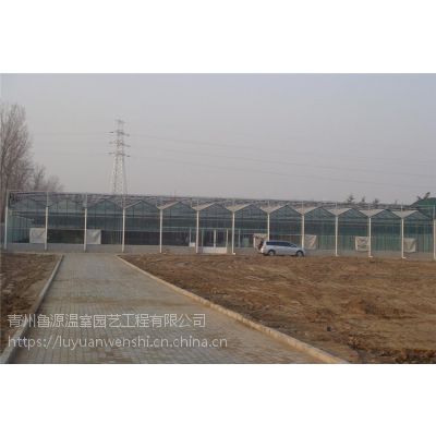 湖北省生态农业旅游区玻璃温室大棚工程项目建设***基地在山东青州图2