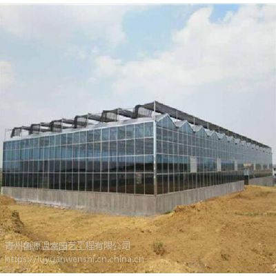 湖北省生态农业旅游区玻璃温室大棚工程项目建设***基地在山东青州图3