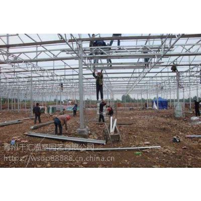 智能温室建造 玻璃大棚价格-山东千汇农业图2