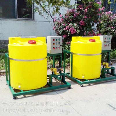 浙江2500升农业基地大型园区使用智能搅拌桶 水肥一体化多功能施肥机配套加药箱图1