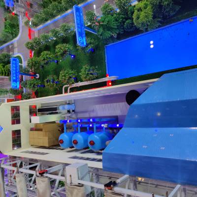 智能温室沙盘温室大棚模型智能交通沙盘地形地貌沙盘模型图2