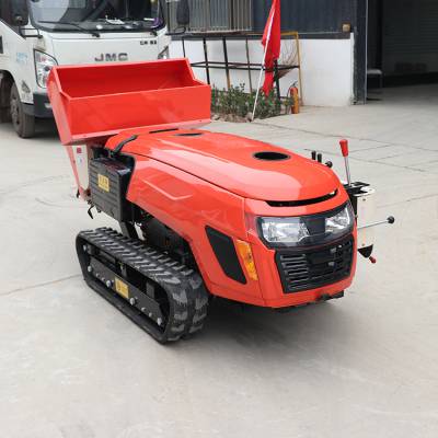 履带式旋耕机微耕机35马力乘坐式水旱两用多功能田园管理机农业图3