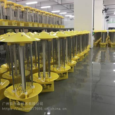 【***】农用频振式太阳能杀虫灯 15W带不锈钢杆成套太阳能杀虫灯 智能光控绿色环保灭虫蚊图3