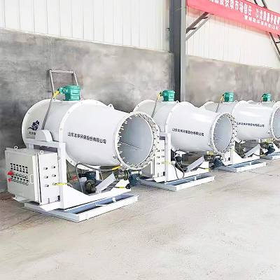 水泥厂远程射雾器 环保除尘100M大型雾炮机 智能粉尘控制器图3