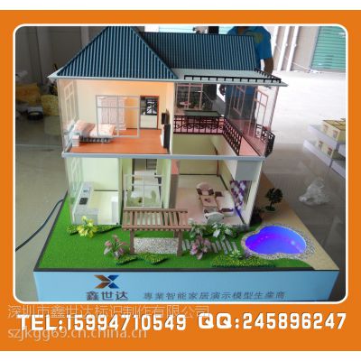 深圳智能家居功能演示模型 全功能电子模型 沙盘模型定制 沙盘建筑模型图1