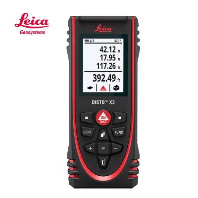 Leica徕卡X3进口手持激光测距仪150米智能蓝牙***红外线电子尺倾角传感器莱卡免费量房软件图1
