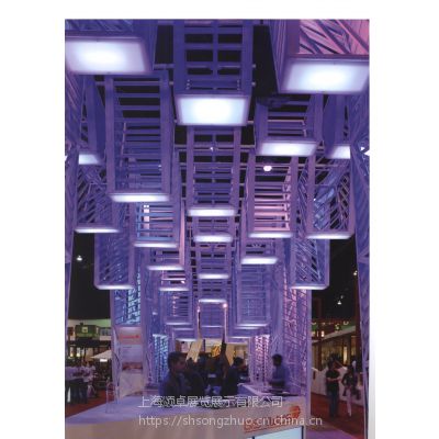 电子展 展览展台设计/设计制作搭建,上海颂卓展览图1