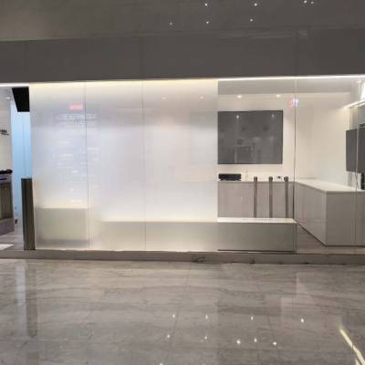 智能电控调光玻璃光电玻璃膜电子贴膜通电透明断电雾化投影膜图3