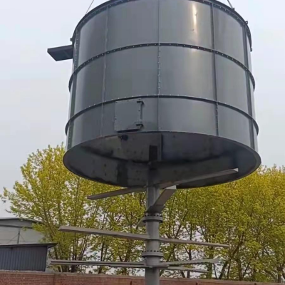 鹤壁大柯 105立方罐式粪污发酵塔 高温好氧发酵罐 智能环保处理图2