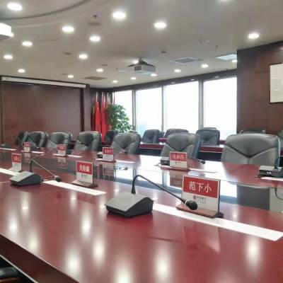 乌鲁木齐双面智能电子桌牌双面显示桌签会议电子显示桌签可靠厂家图1