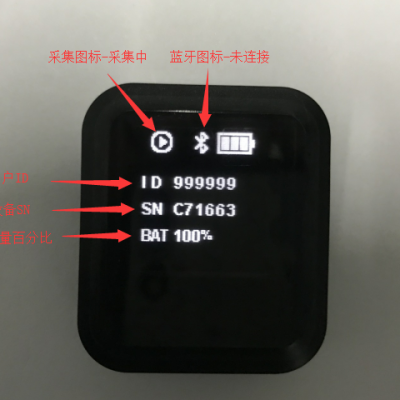 手环人体运动能耗检测仪人体运动能耗采集人体运动能耗检测图1