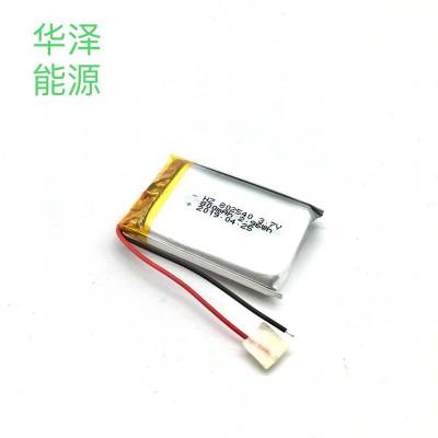 KC认证3.7V聚合物锂电池802540-800mah美容仪 智能穿戴音箱图2