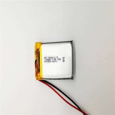 KC认证3.7v聚合物锂电池803040-1000mah智能穿戴蓝牙耳机音响图2