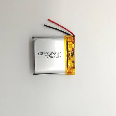 UN38.3MSDS认证3.7V聚合物锂电池803030-650mah智能穿戴蓝牙音箱行车记录仪图2